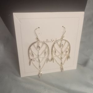 Stella and Dot chandelier earrings brand new